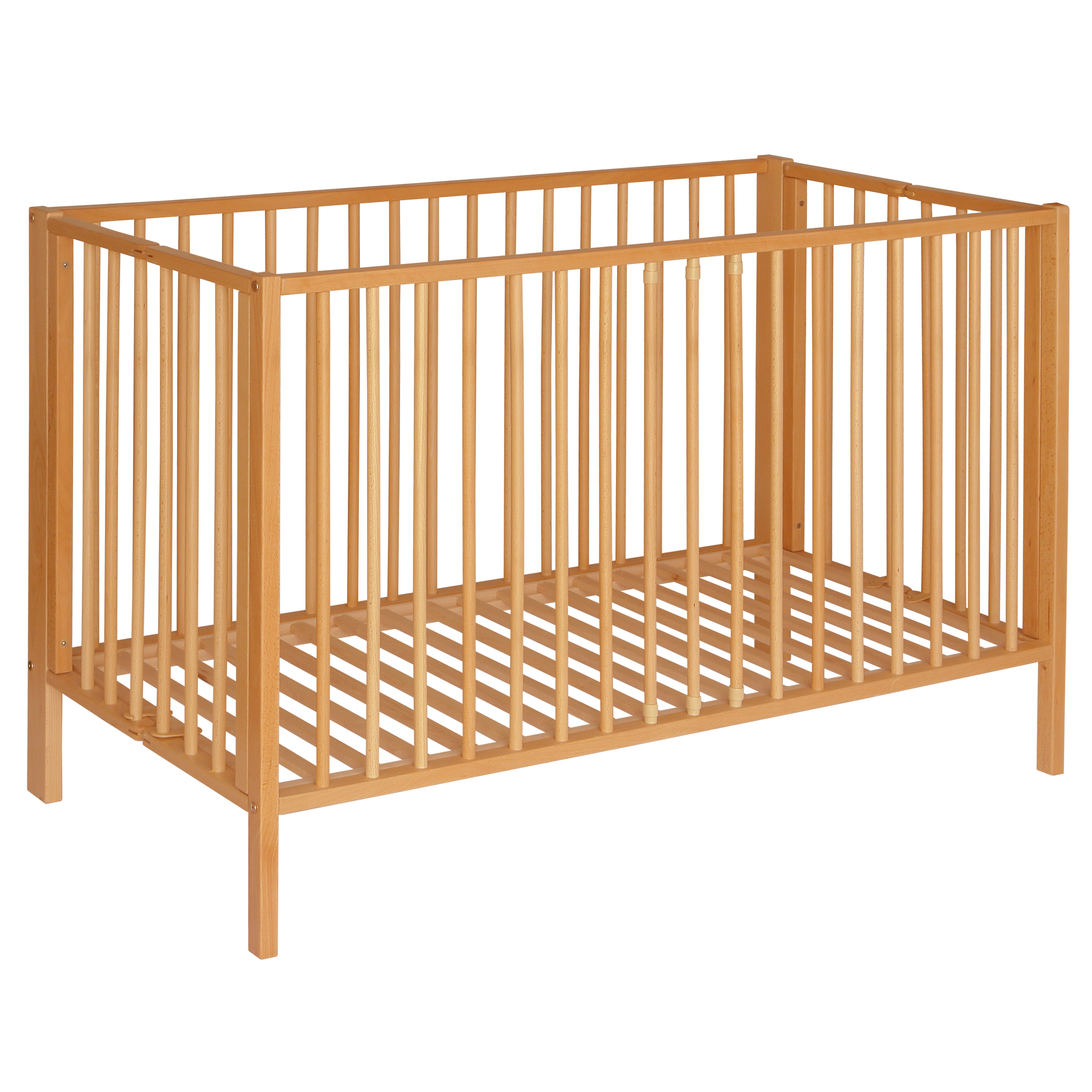 Wooden baby bed Skladane 120x60